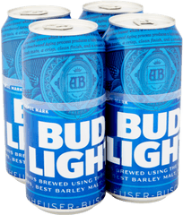 Beer U2013 Bud Light Uk - Bud Light Lager Beer Cans Png