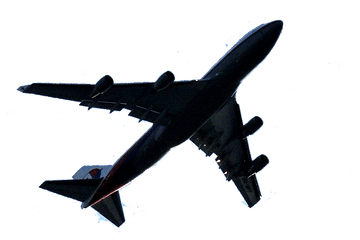 Airplane Png Transparent Images - Black Aeroplane Png