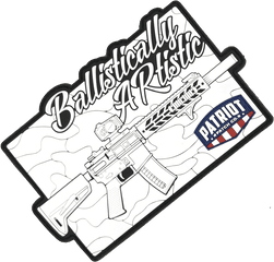 Ballistically Artistic Coloring Patch - Clip Art Png