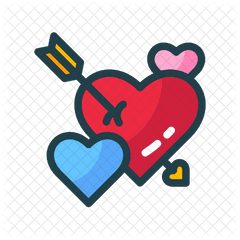 Heart Arrow Icon - Girly Png