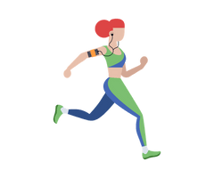 Running Athlete Female Free Photo - Free PNG