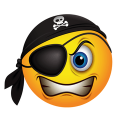 Smile Emoji Png - Pirate Emoji Png