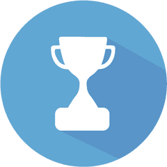 Pokal Icon Png Trophy Myiconfinder - Telephone Icon Trophy