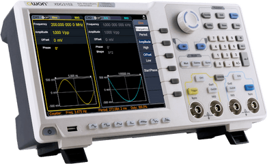 Owon Xdg3102 2 - Ch Arbitrary Waveform Generator 100 Mhz Circle Png