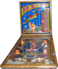 Download Classic Never Gets Old - Rocket Ship Pinball Rocket Ship Pinball Machine Png