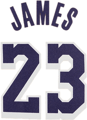 Lebron James T - Number Png