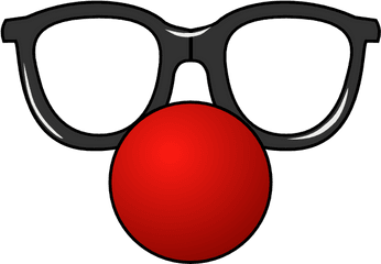 Clown Png Transparent Image - Funny Glasses Clipart