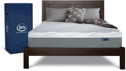 Serta Premium Mattress In A Box - Serta 9 Inch Gel Memory Foam Png