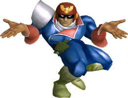 Smash Superhero Brawl Bros Melee Figurine Falcon - Free PNG