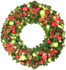 Commercial Garlands Wreaths And Sprays - Commercial Holly And Ivy Wreaths Png