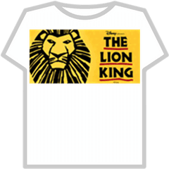 Lion King Logo - Roblox Lion King Musical Png