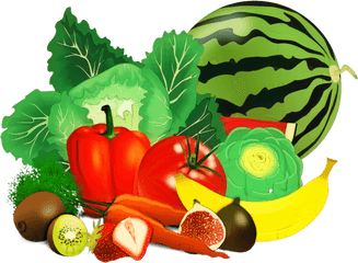 Healthy Diet Eating Food - Clipart Healthy Food Png