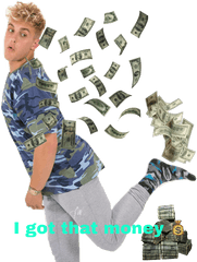 Jake Paul Png - Money Rain Png Gif