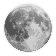 Clipart Moon Transparent Background - Moon Png