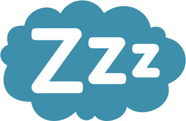 Zzz Cloud Graphic - Dot Png