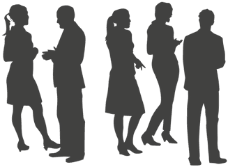 Group Of People Silhouette Png Picture 796912 - Transparent Silhouette People Png