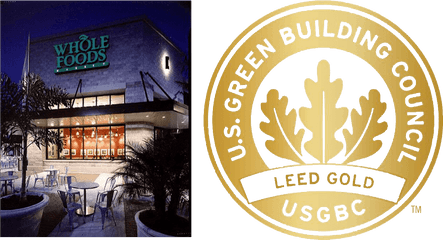 Whole Foods Market Leed Gold - Green Building Council Leed Gold Png