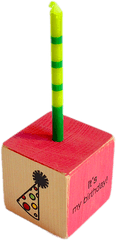 Birthday Hat Transparent Png - Birthday Block Party Hat Cylinder