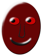 Face Scary - Smiley Png