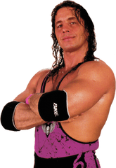 Bret Hart Png Clipart Background - Wwe Bret Hart Png