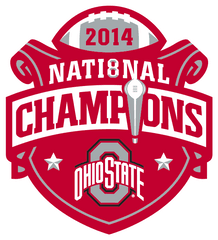 National Championship Logo Decals - Ohio State Buckeyes Championship Png
