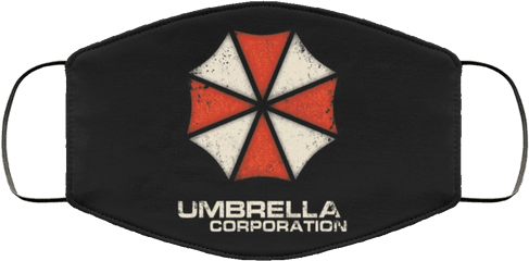 Umbrella Corporation Vintage Face Mask - Three Stooges Face Mask Png
