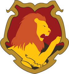 Gryffindor Harry Potter Lion Hogwarts - Hogwarts Lion Png