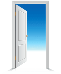 Open Door Png Picture - Door Open Hd