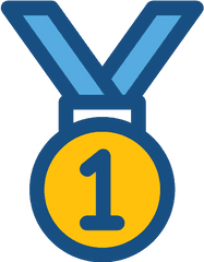 Medal Champion Vector Svg Icon - Language Png