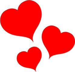 Love Png Images Free Download - Love Heart Shapes