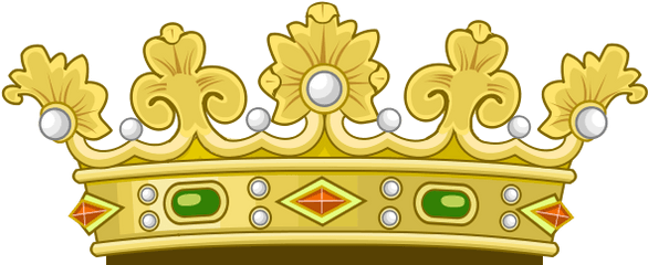 Heraldic Royal Crown Of Spain - Crown Of The King Png