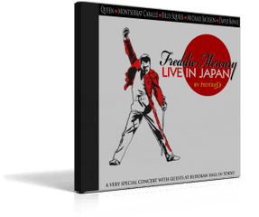 Freddie Mercury - Live In Japan Piotreqrmx Queen Remixes Player Png