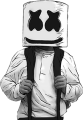 Marshmello Dj Transparent Png Image - Transparent Marshmello