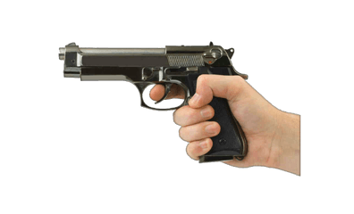 Gun In Hand Photos - Free PNG