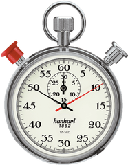 Stopwatch Transparent Seconds - Stopwatch Hanhart Split Stop Watches Png