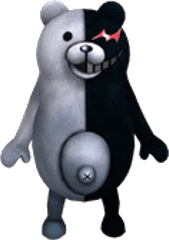 Danganronpa Monokuma Model Png Image - Monokuma 3d Model Png