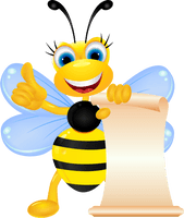 Honey Photos Yellow Bee Free Clipart HQ - Free PNG