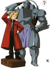 Render Fullmetal Alchemist Renders - Fullmetal Alchemist Edward And Alphonse Png