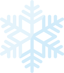 Christmas Holiday Snow Snowflake - White Snowflake Clipart Png