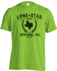 Lone Star Life With Texas Shape Tee - Leash Your Dog Tshirt Png