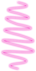 Line Pink Neon Tumblr Edit Png Pngedit - Neon Pink Swirl Png