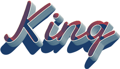 King 3d Letter Png Name - King Letter Png