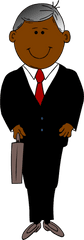 Anzug Png Transparent - Cartoon Man In Suit