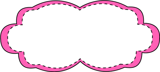 Pink Border Frame Clip Art - Frame Clipart Png