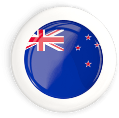 White Framed Round Button - Start Button New Zealand Png