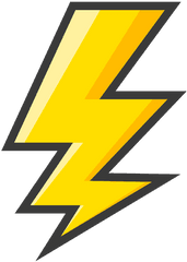 Lightning Bolt Transparent Png 1 - Relampago Png