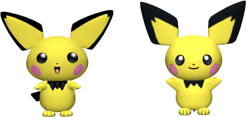 Sean Hicks - Pichu Model Png