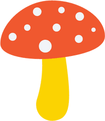 Food Fungi Fungus Mushroom Vector Icon - Dot Png