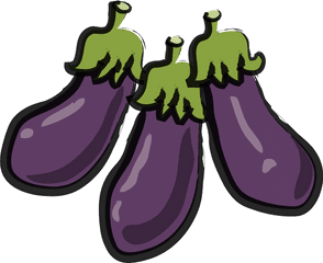 Eggplant Vegetable Food Clipart Free Download Transparent - Eggplant Png