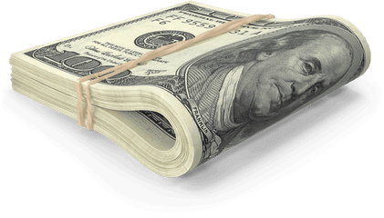 Download Hd One Dollar Bills Png Transparent Image - 100 Dollar Bill